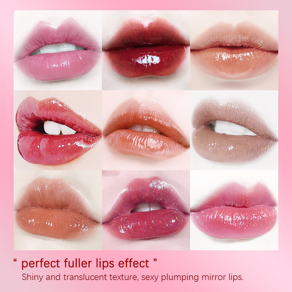 Serum Chứa Vitamin E Giúp Môi Căng Mọng Sáng Bóng 6 Màu Tùy Chọn