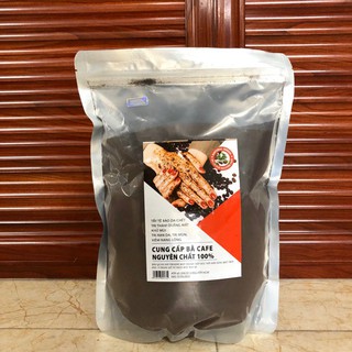1 Kg Bã cà phê Khô ( bã cafe ) cực thơm đắp mặt và body .