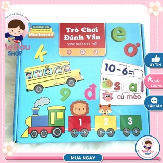 Bộ trò chơi đánh vần song ngữ Anh Việt cho bé