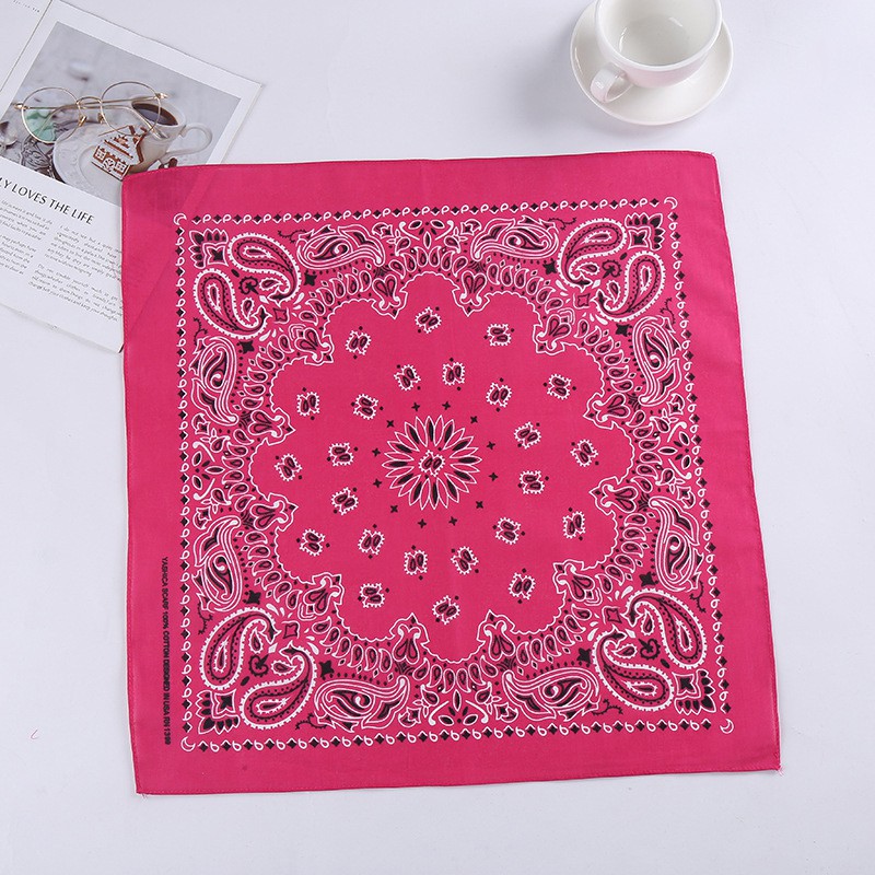 Khăn Bandana Hip Hop cá tính 55x55 cm - Do_luu_niem