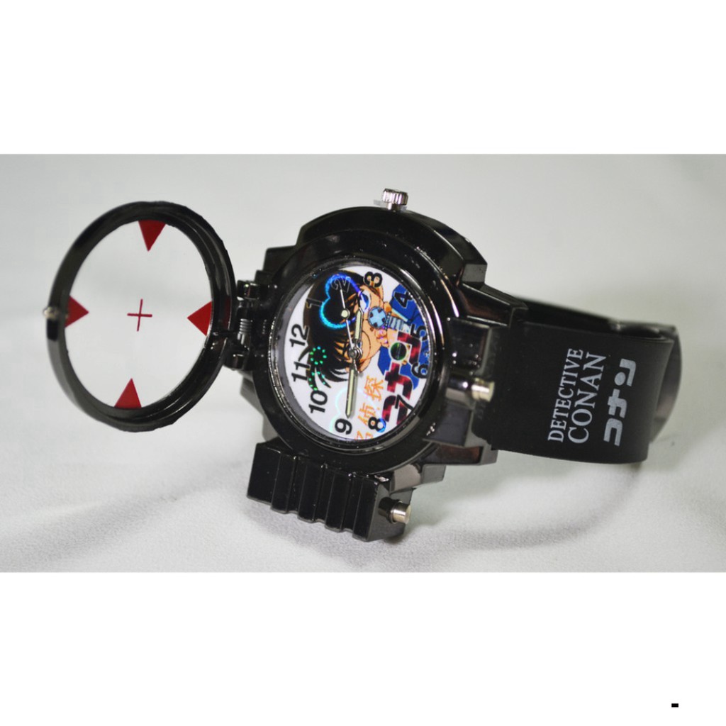 Bộ Đồng hồ Conan đeo tay bắn laser và Nơ Conan ghi âm và bi