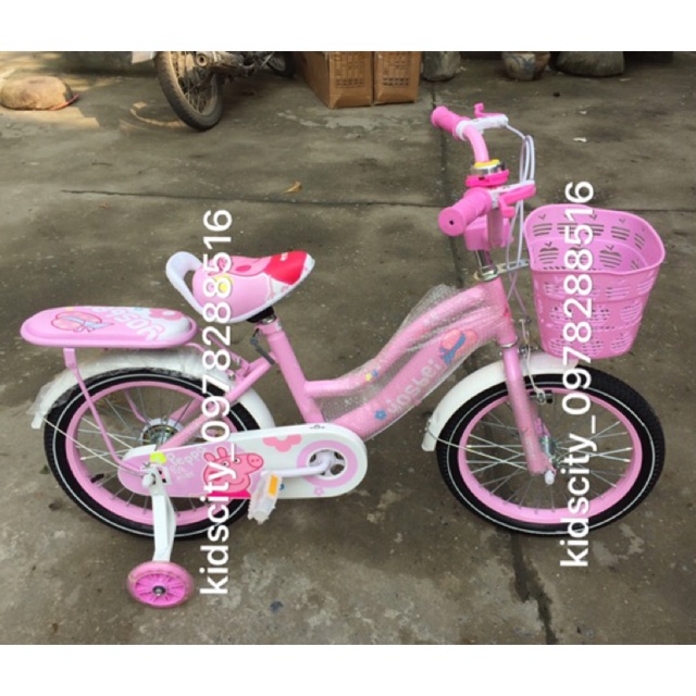 Xe đạp bé gái bánh (12,14,16 inch)