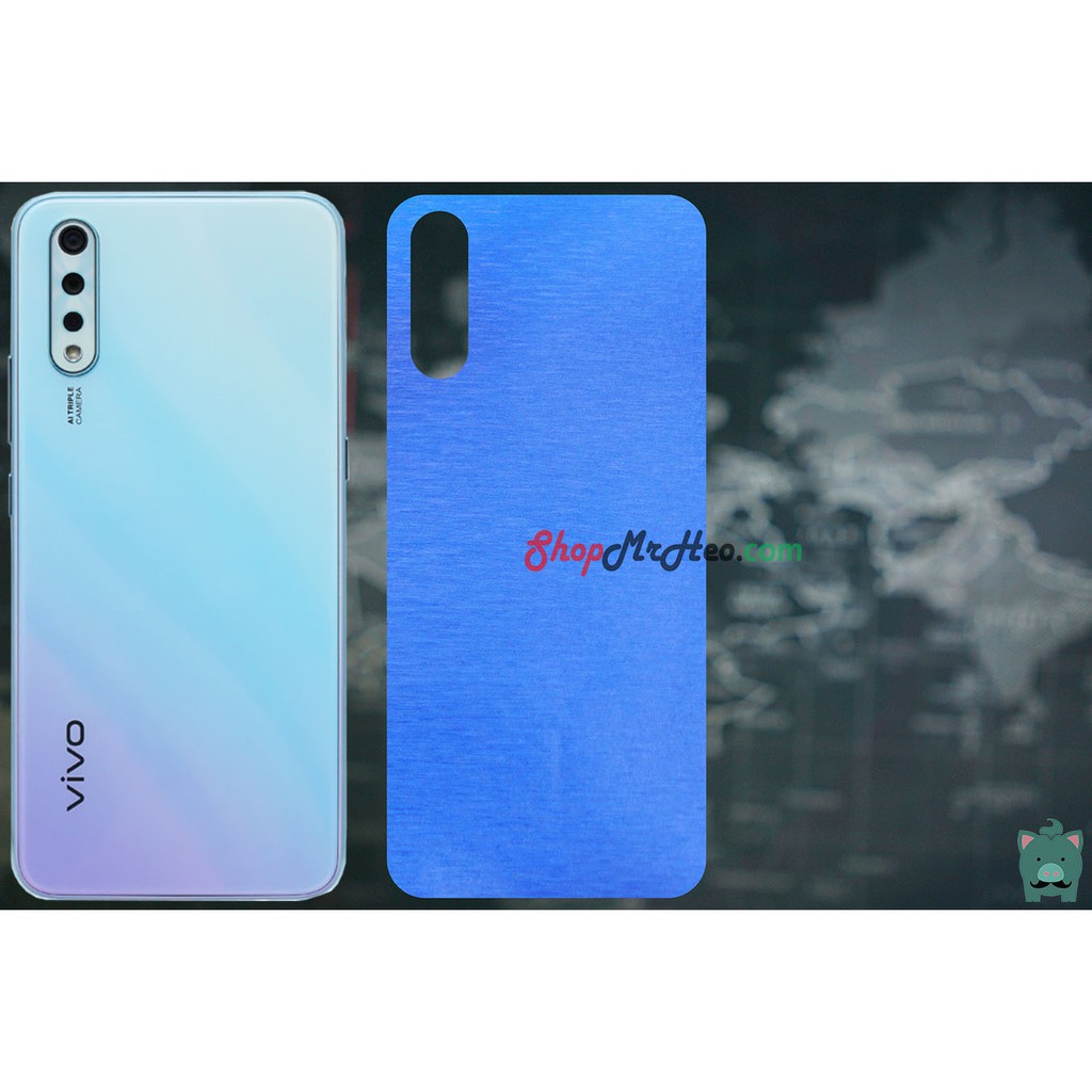 Skin Dán Mặt Sau Lưng Vân Nhôm Vivo S1 - Nhiều màu