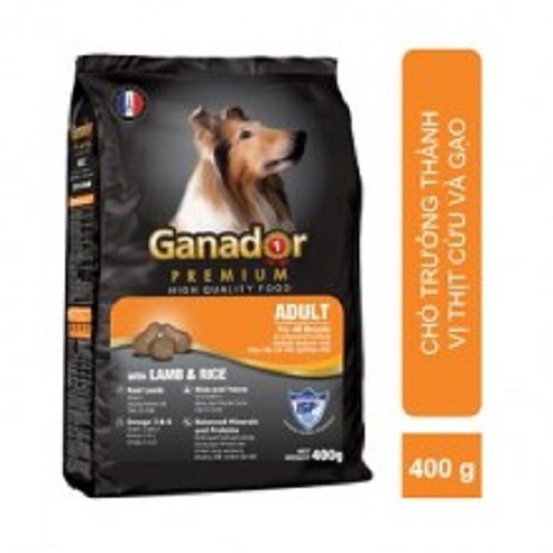 Hạt chó Ganador Adult Thức ăn cho chó trưởng thành các vị 400gr Petemo Pet Shop