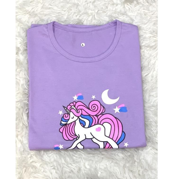 DISNEY BERSHKA Mô hình nhân vật LILAC OVERSIZE TSHIRT | Áo thun nam ngắn tay Tumblr