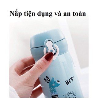 Bình giữ nhiệt 500ml cute hình cừu