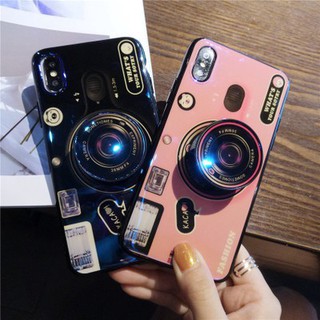 Ốp điện thoại nhựa hình máy ảnh 3d độc đáo sang trọng cho huawei nova2i/lite/3e/p9/p9+/p10/p10+/p20/p20pro