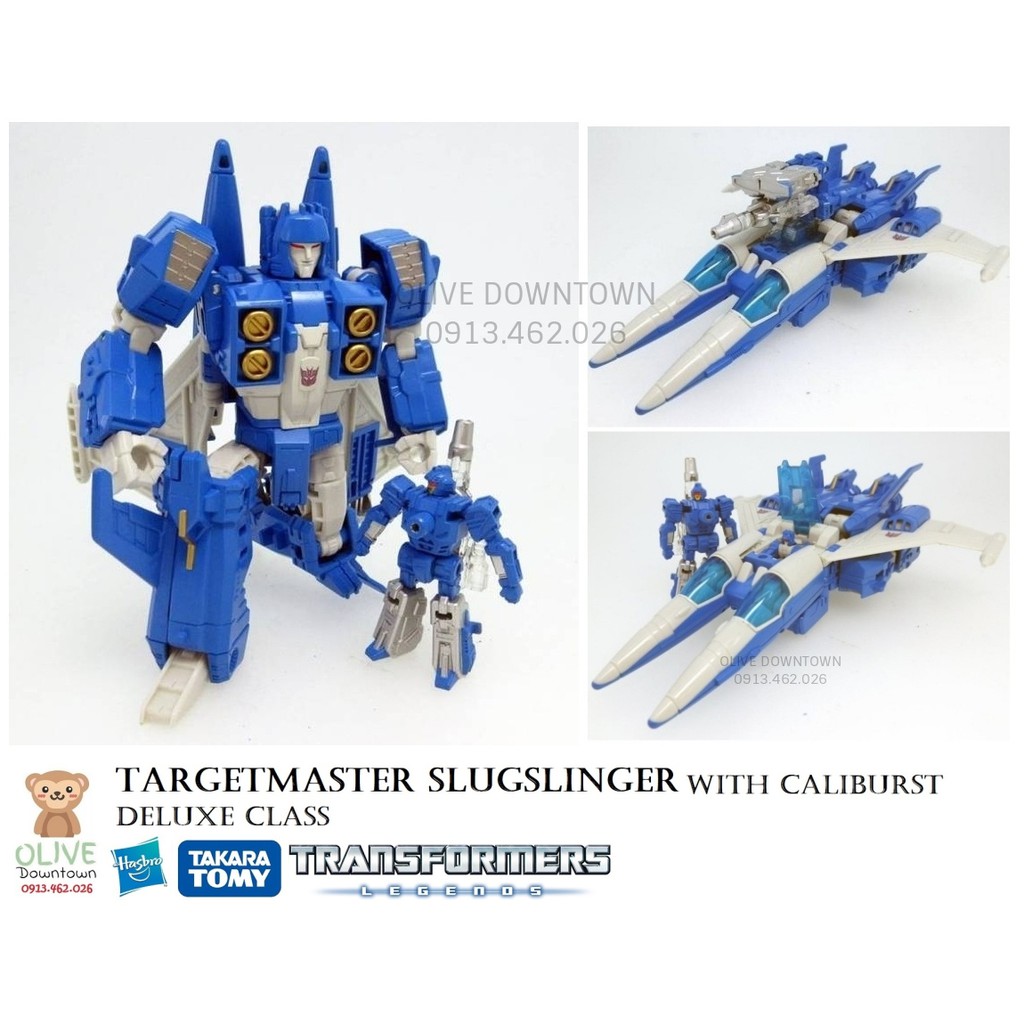 ✨ LG55 ✨ Mô hình TARGETMASTER SLUGSLINGER đầy đủ phụ kiện - TRANSFORMERS dòng Legends xuất Nhật 2017