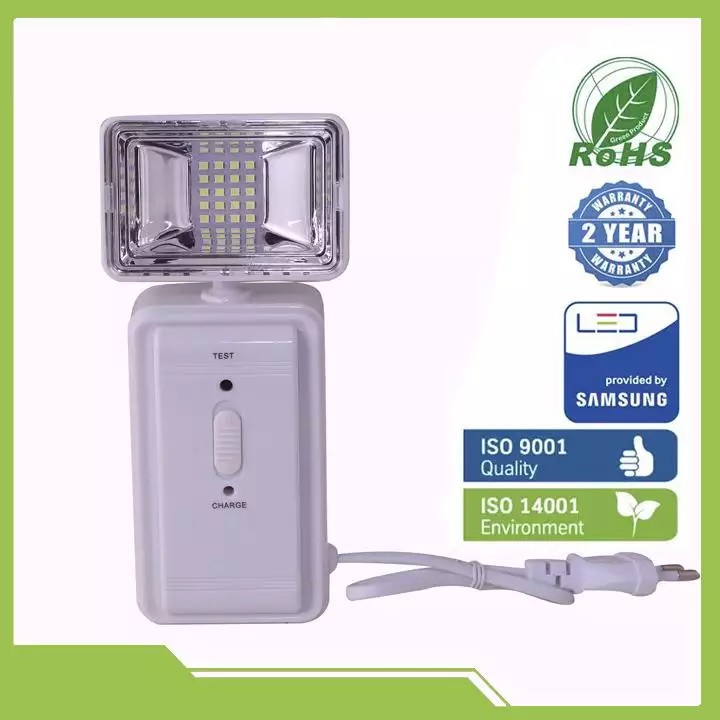 Đèn Led chiếu khẩn cấp Rạng Đông 3w - Model: D KC05/3w Ánh sáng Trắng ( CHÍNH HÃNG Bảo hành 1 năm 1 đổi 1 )