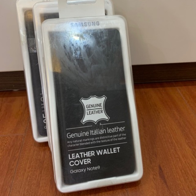 Bao Da Samsung Note 9 Leather Wallet Cover