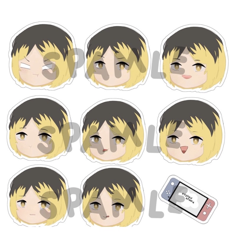 Sticker Kozume Kenma