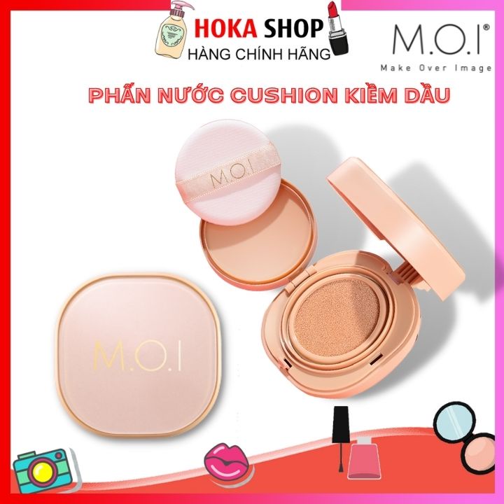 Phấn Nước Kiềm Dầu M.O.I Baby Cushion Che Khuyết Điểm Chống Lão Hoá SPF 50+ PA+++. Hàn Quốc