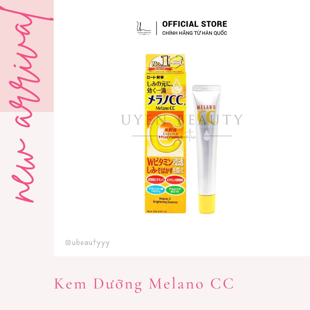 Tinh Chất Dưỡng Da Vitamin C Melano CC Beauty Essence 20ml