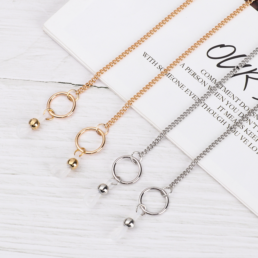 Dây đeo mắt kính phối kim loại cho nam và nữ