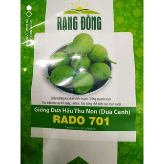 Hạt giống Dưa hấu ăn non (dưa canh) 2gr❤️FREESHIP XTRA❤️