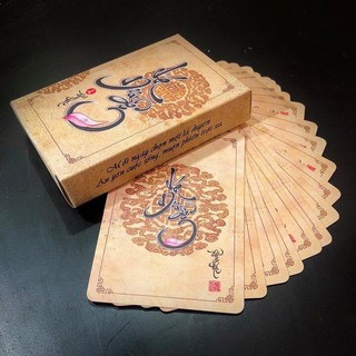 Bộ LÁ DUYÊN viết bằng chữ thư pháp - Thư Trà Quán