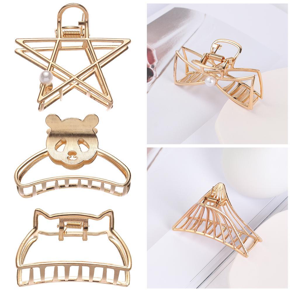 SUMU Kẹp Tóc Kim Loại Thời Trang Cho Nữ