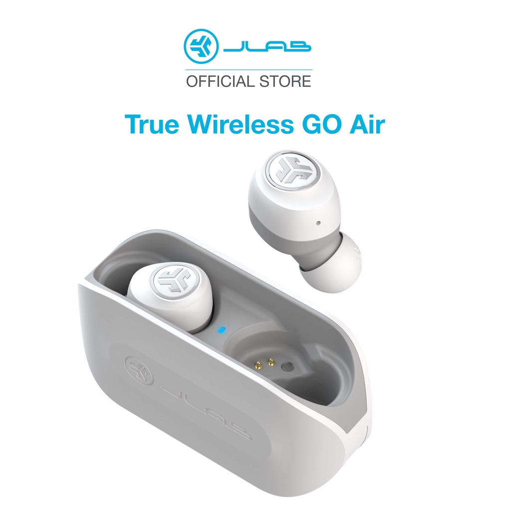 Tai nghe Bluetooth True Wireless JLab GO Air tích hợp sạc nhanh tai nghe-  màu trắng - iapebgoair