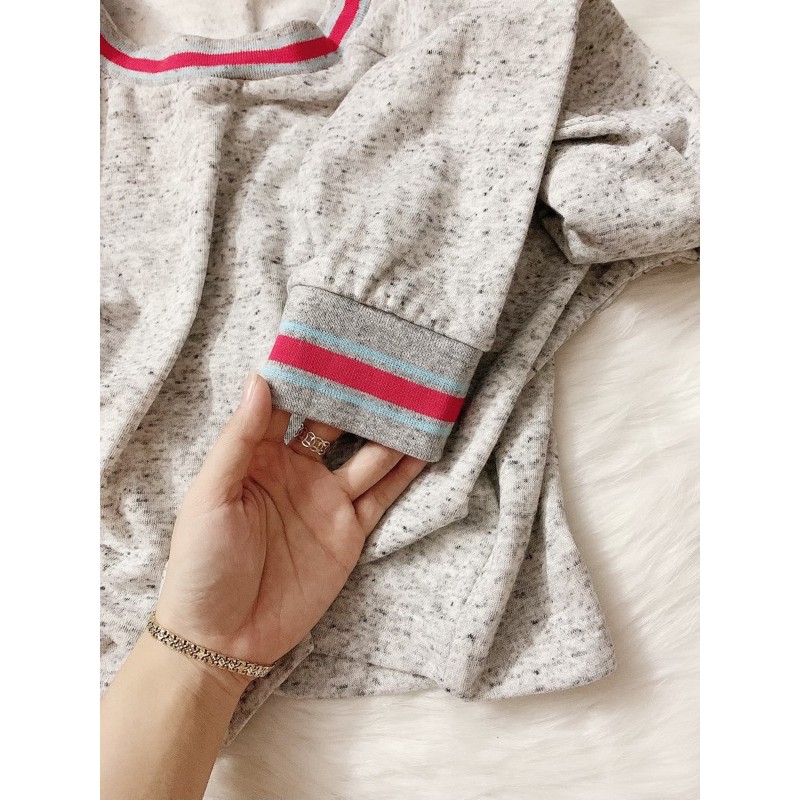 Áo croptop nỉ bông JOE xuất dư xịn