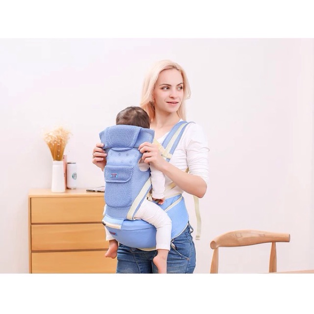 Địu ngồi cho bé