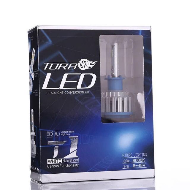 Đèn pha Led H4  Turbo Led T1  công suất 35W