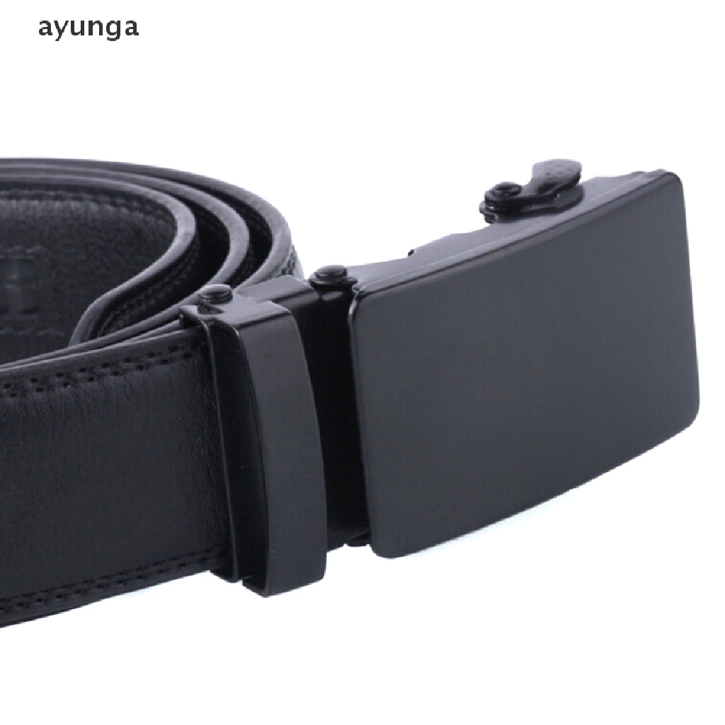 Thắt Lưng Da Khóa Cài Tự Động Phong Cách Doanh Nhân Thời Trang Cho Nam