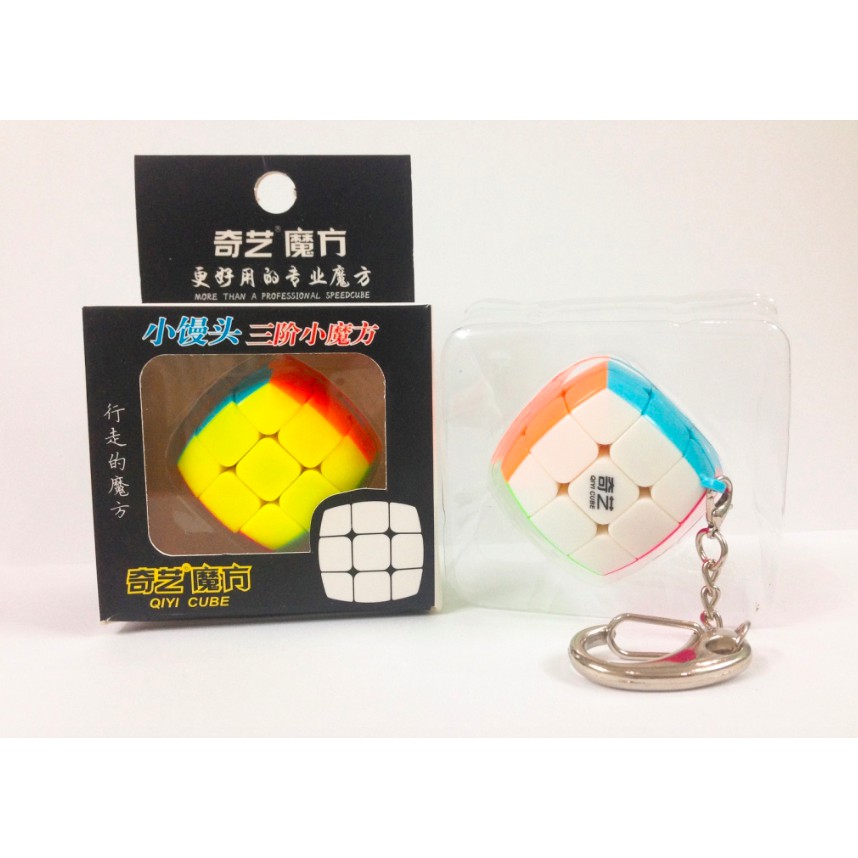 Móc Khóa Rubik 3x3 QiYi Keychain