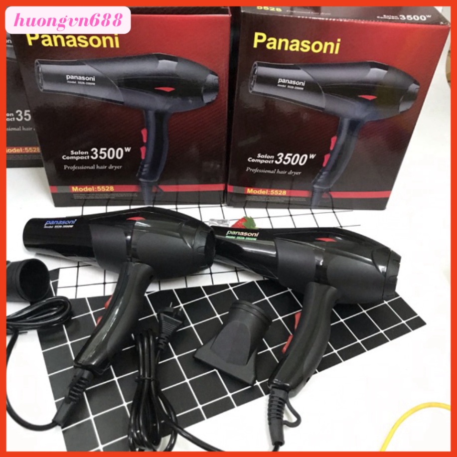 Máy Sấy Tóc Công Suất Lớn 3500W, Máy Sấy Tạo Kiểu 2 Chiều Nóng Lạnh