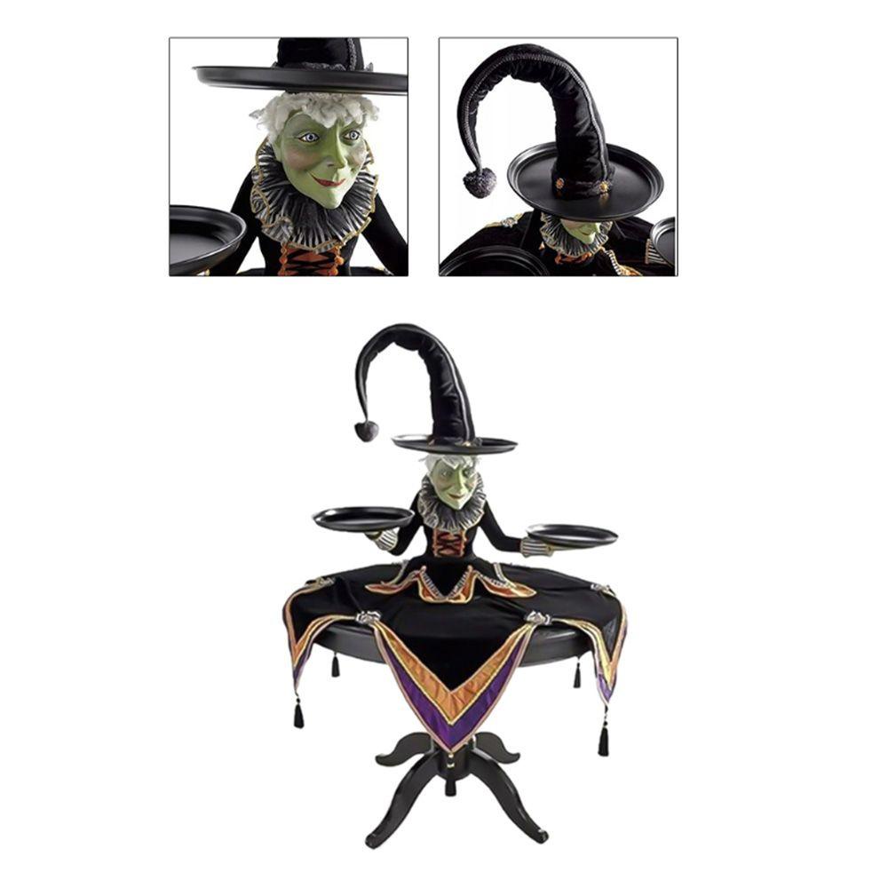 Giá Đỡ Trưng Bày Tượng Phù Thủy Sáng Tạo Trang Trí Nhà Cửa Dịp Halloween