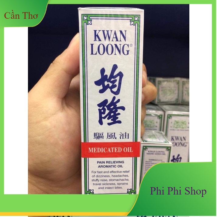 Dầu nóng Kwan Loong Oil (Quân Long) Singapore 57ML - Dầu xoa bóp Kwan Loong