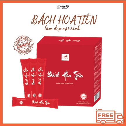 Cốm uống đẹp da Bách Hoa Tiên Las Beauty làm đẹp nội sinh - HAPPY LIFE COSMETICS