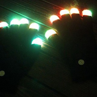 Găng tay đèn LED phát sáng nhiều màu sắc