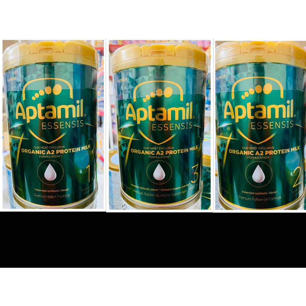 [hóa đơn tem phụ] Sữa APTAMIL ESSENSIS ORGANIC A2 Úc số 1 2 3 900g date mới