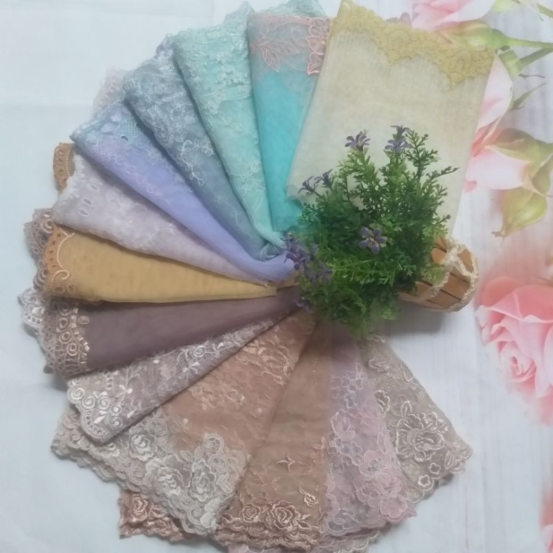 Ren thêu chân von lưới , size từ 14cm đến 19cm