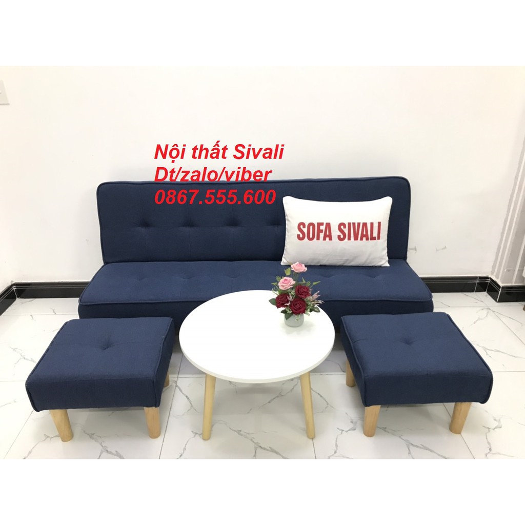 SFB05-Bộ ghế sofa bed, sofa giường phòng khách Sivali, salon, sopha, sa lông, sô pha