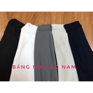 ÁO GIỮ NHIỆT NAM CỔ 3cm