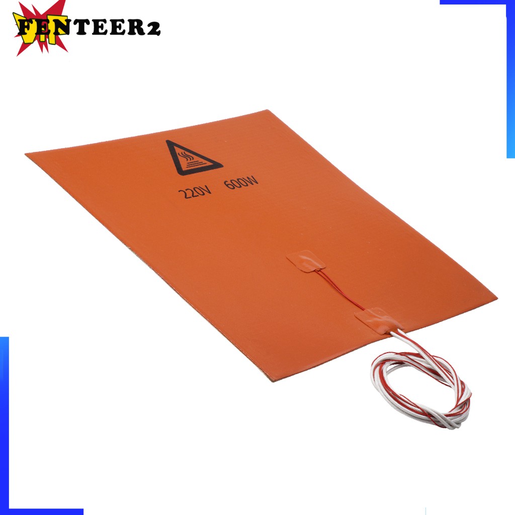 Thảm Nhiệt Silicone 220V / 750W Cho Máy In 3D 200 * 300mm Fenteer2