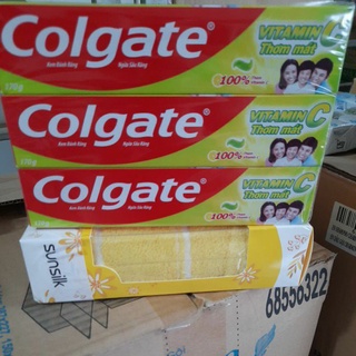 Kem đánh răng colgate vitamin C