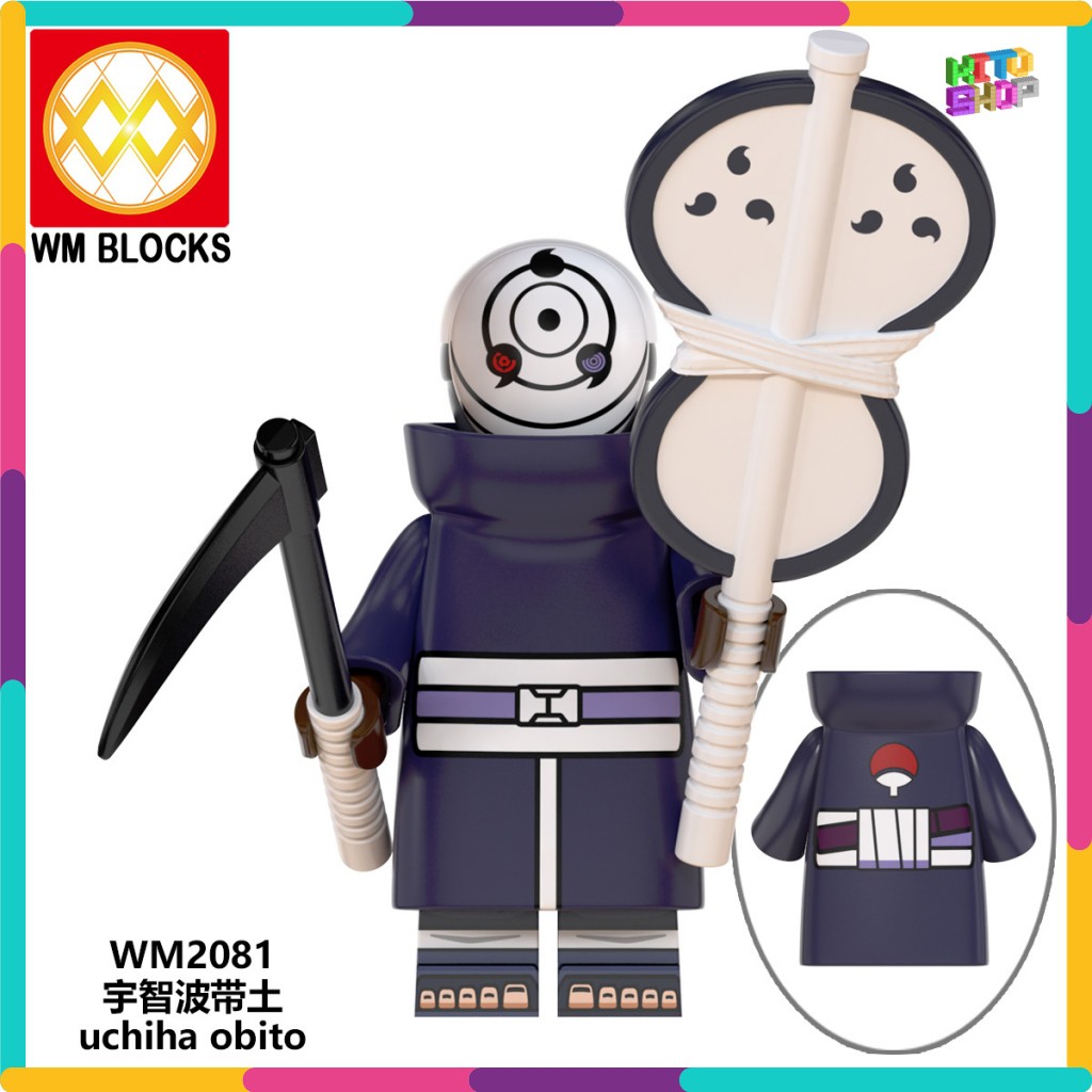 Đồ Chơi Xếp Hình Minifigures Mô Hình Nhân Vật Naruto Nhiều Mẫu WM6105