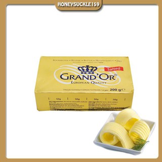 [Xả kho 3 ngày] Bơ lạt Grand'Or thỏi 200gr độ béo 82%