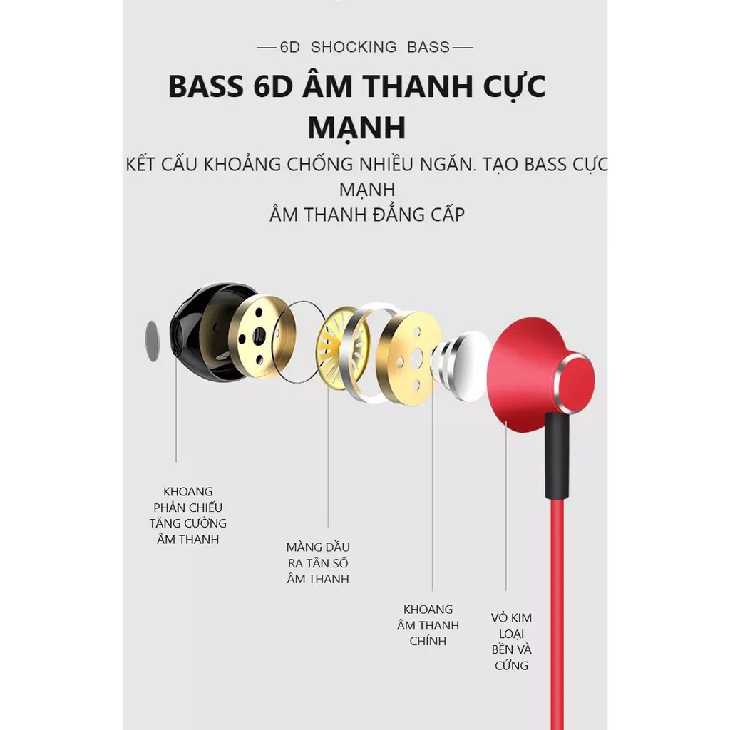 [Mã ELFLASH5 giảm 20K đơn 50K] Tai Nghe Bluetooth - Âm Thanh Bao Test Trước Khi Nhận Hàng - Sản Phẩm Bảo Hành