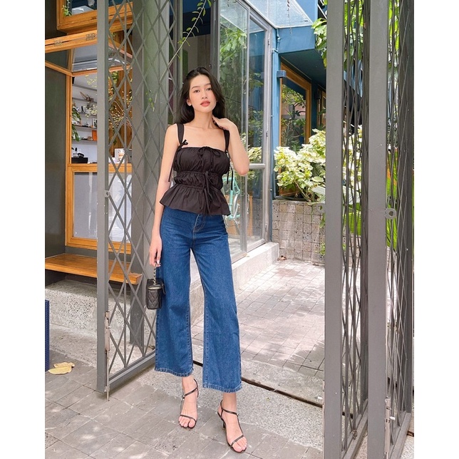 Zani Top đen By Taakee