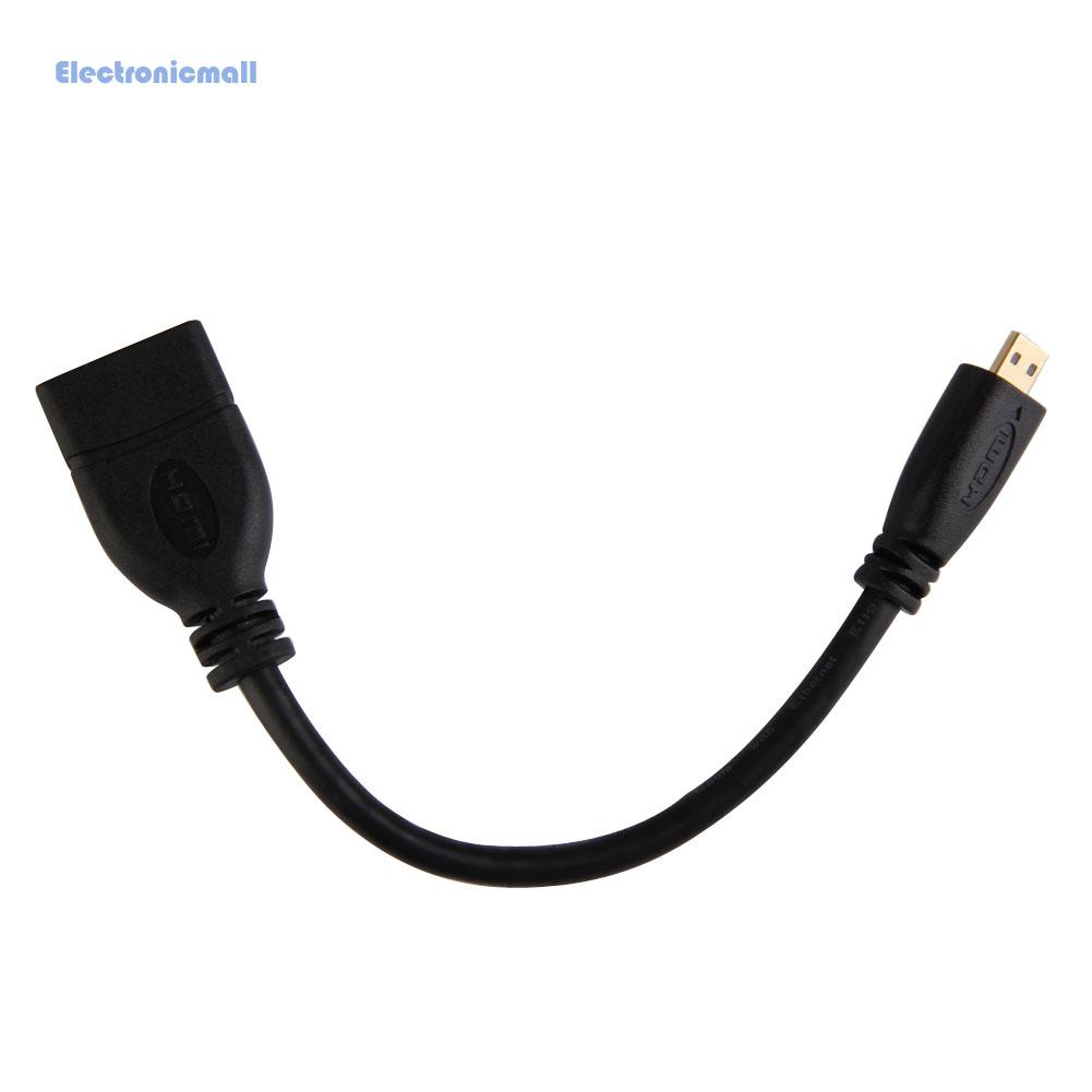 Dây Cáp Chuyển Đổi Micro Hdmi-Compatible D Sang Hdmi-Compatible Female A Mall01