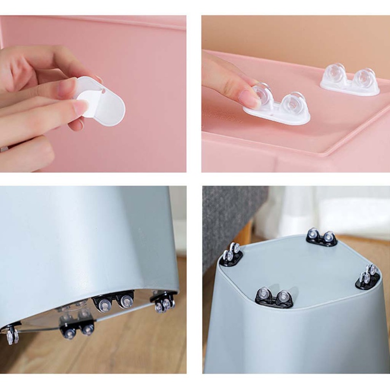 Bộ 4 Bánh Xe Lăn Điều Hướng Thay Thế Cho Ghế Ngồi Nội Thất
