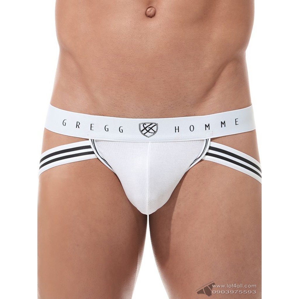 [AUT.] Quần lót nam Gregg Homme 160534 Evoke Jockstrap White