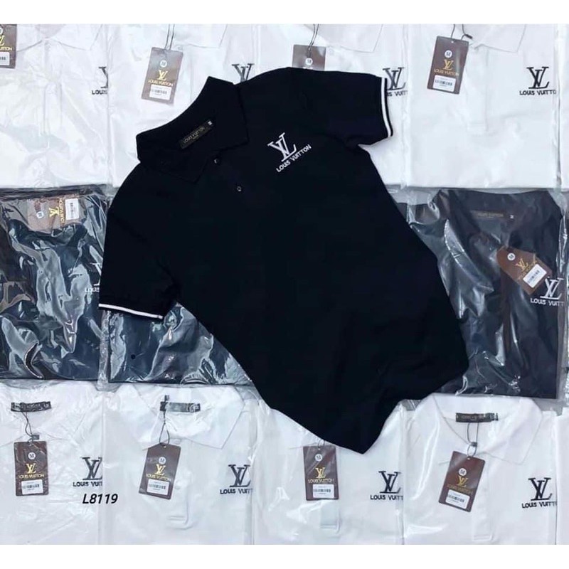 Áo phông nam cộc tay có cổ THÊUVL Hàng có Bigsize | BigBuy360 - bigbuy360.vn