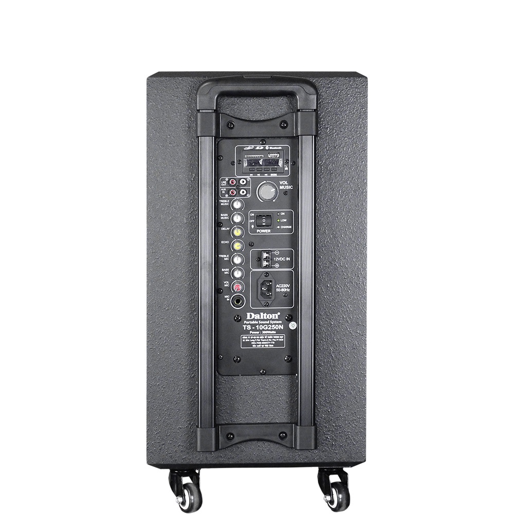 Loa karaoke gia đình Dalton TS-10G250N, công suất khủng 300W, Bass loa 2.5 tấc - HÀNG CHÍNH HÃNG