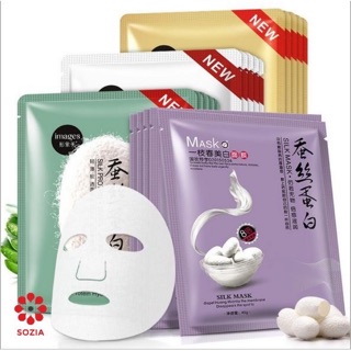 Mặt nạ lụa dưỡng da tơ tằm 119k/ 30c