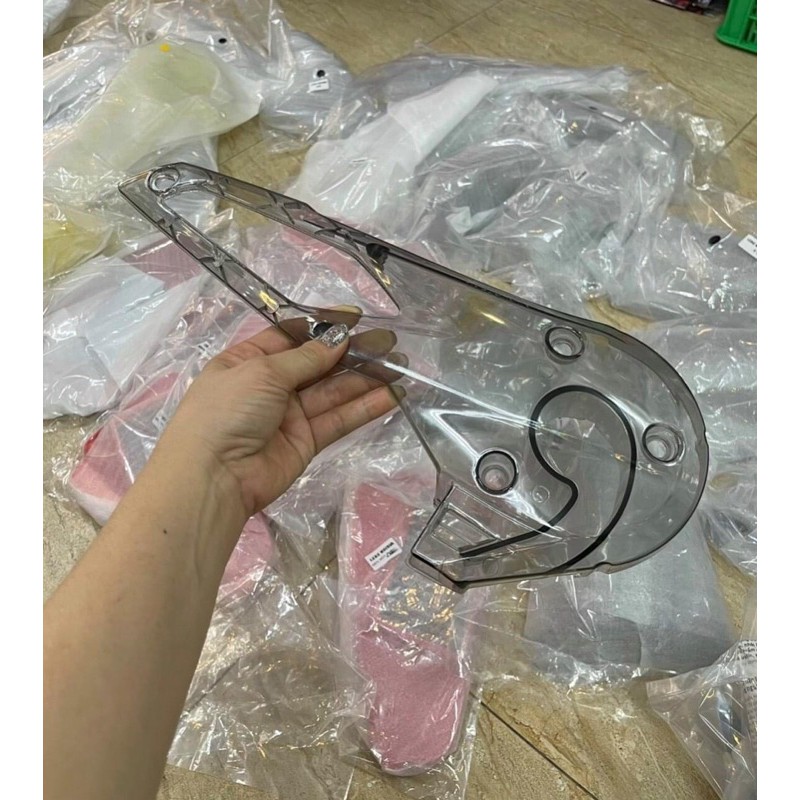 Ốp Pô E&amp;Lốc Máy VISION 20212-2023 Đen Khói