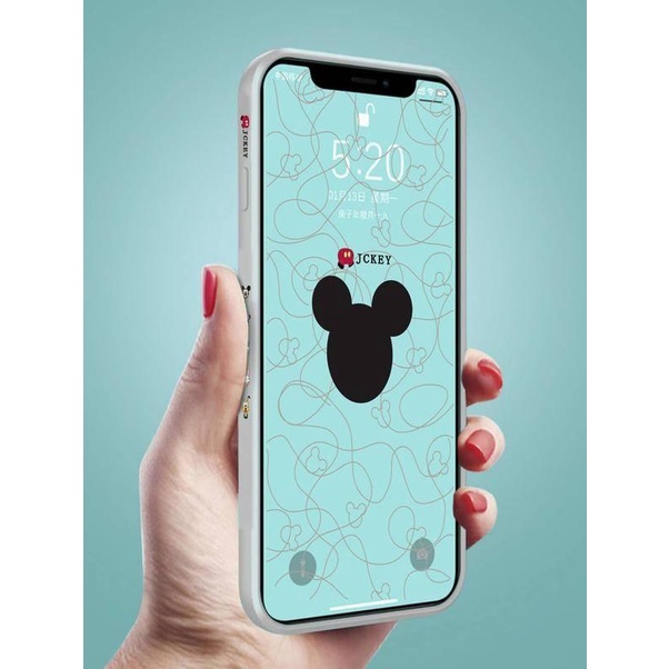 Ốp lưng iPhone Vỏ IPHONE  Nhìn từ bên Mickey Minnie cho iPhone13 /12promax 11 / x / xs /xr/xsmax /7p /8p/ 7/8 /6 /6s